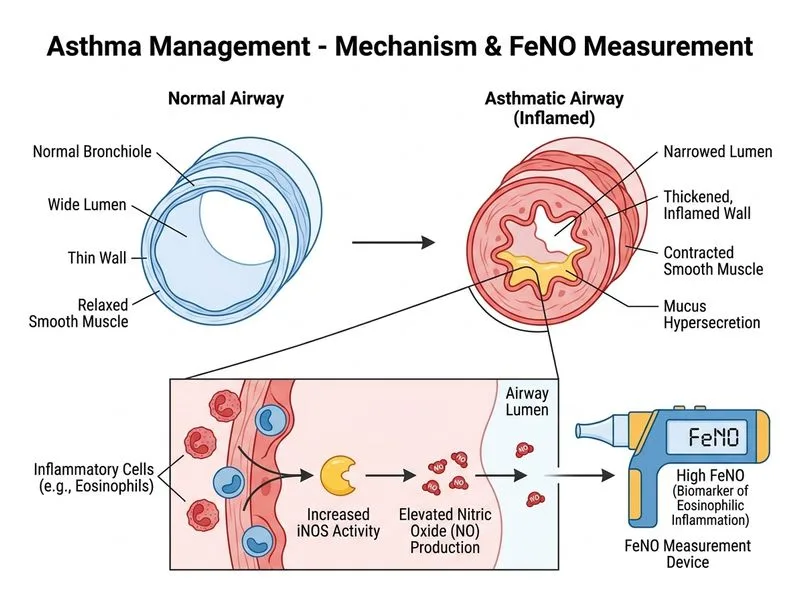Asthma Management diagram