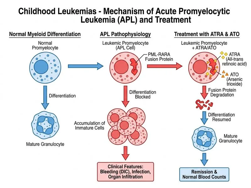 Childhood Leukemias diagram