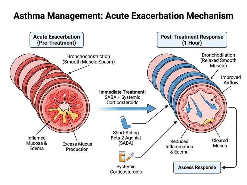 Asthma Management diagram