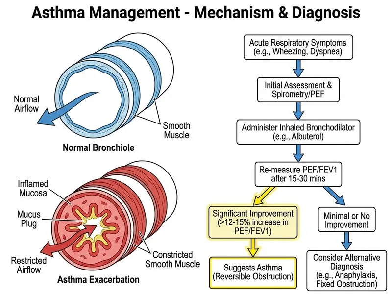 Asthma Management diagram