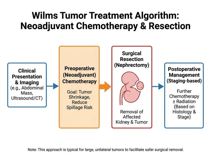 Wilms Tumor and Neuroblastoma diagram