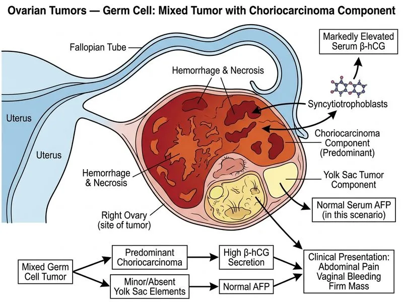 Ovarian Tumors — Germ Cell diagram