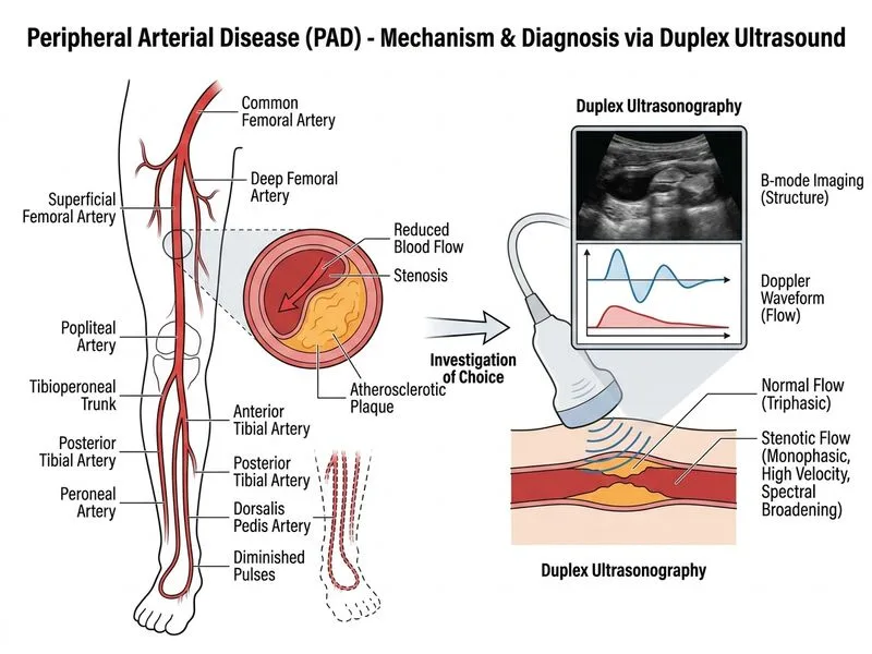 Peripheral Arterial Disease diagram
