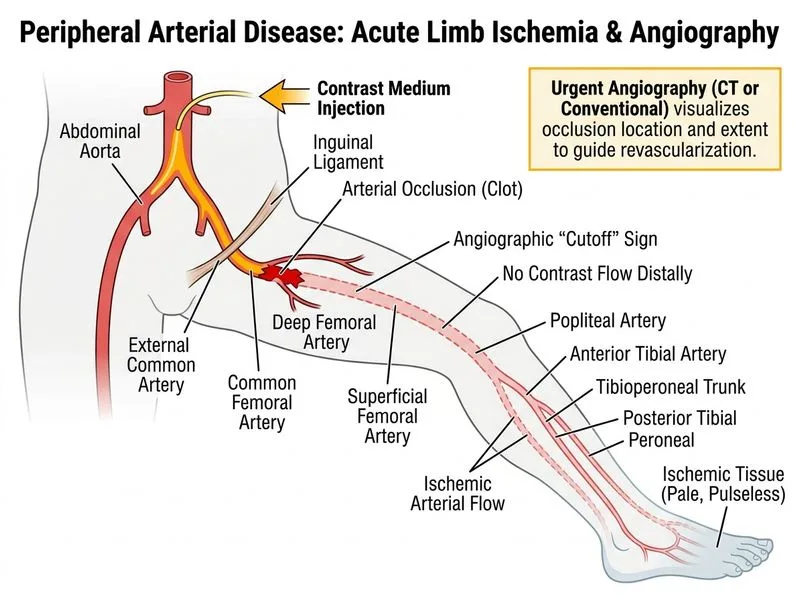 Peripheral Arterial Disease diagram