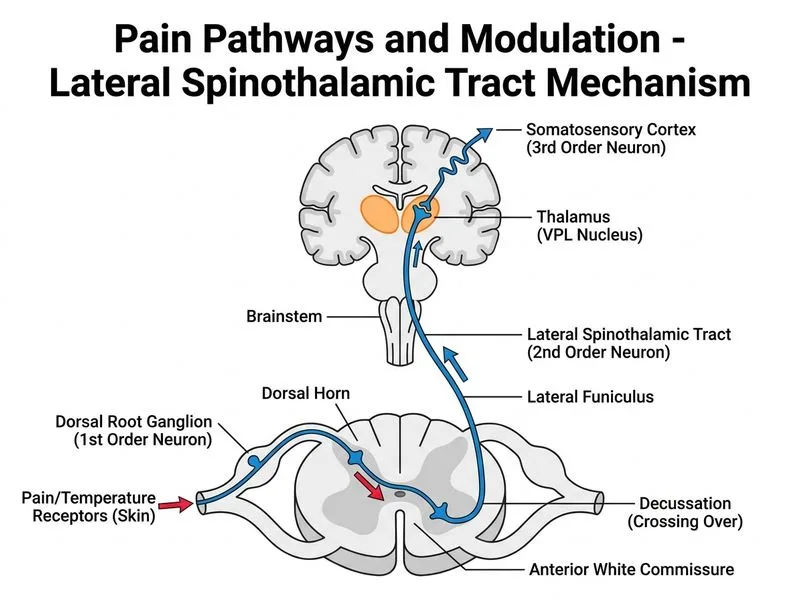 Pain Pathways and Modulation diagram