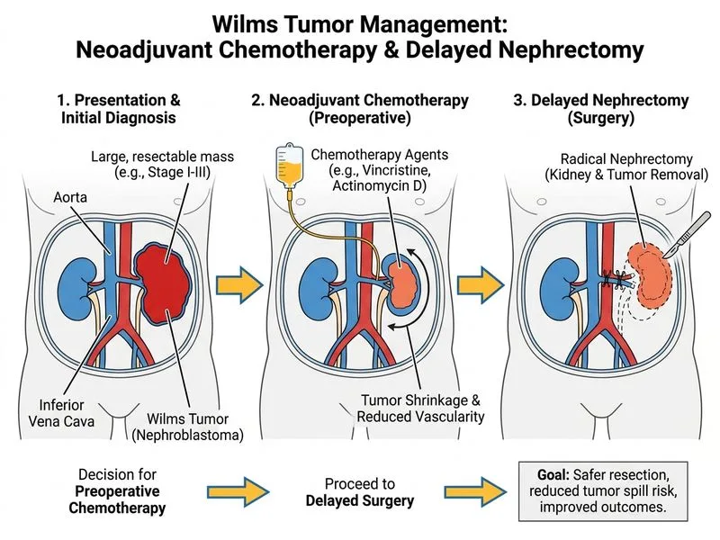 Wilms Tumor and Neuroblastoma diagram