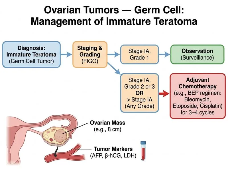 Ovarian Tumors — Germ Cell diagram