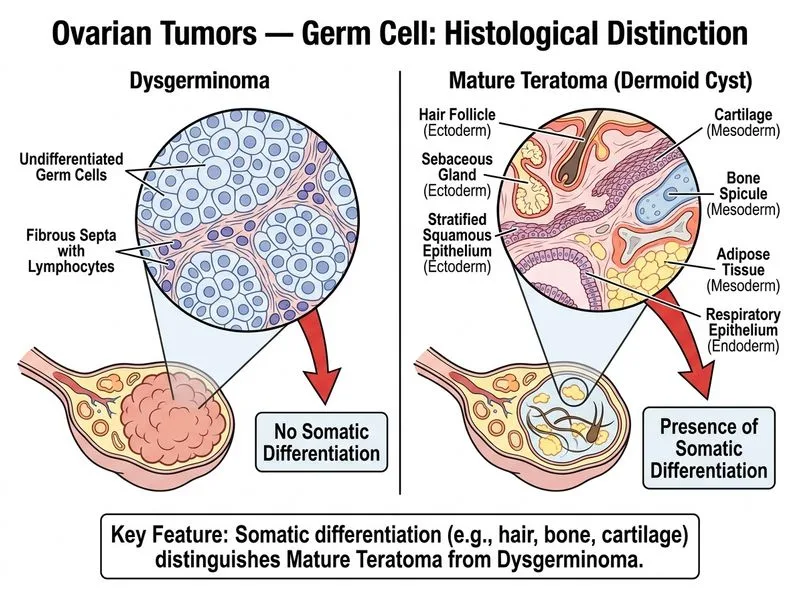Ovarian Tumors — Germ Cell diagram