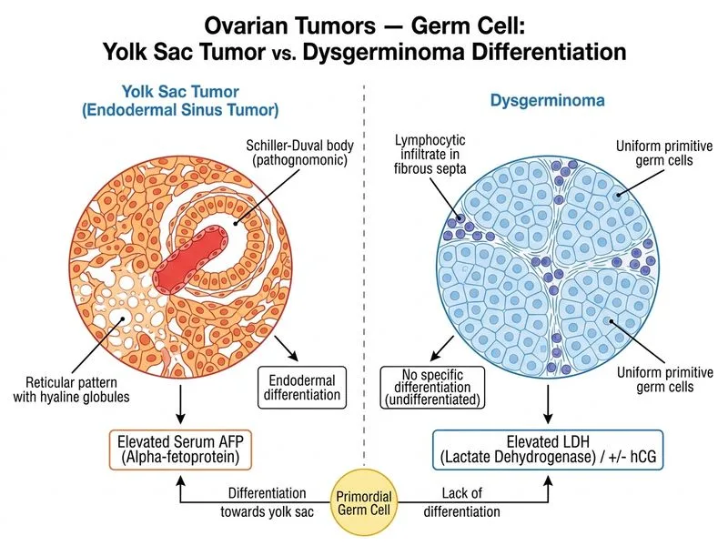 Ovarian Tumors — Germ Cell diagram