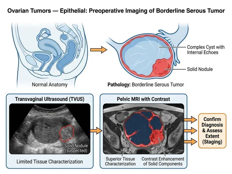 Ovarian Tumors — Epithelial diagram