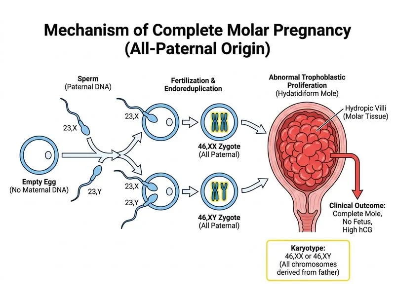 Gestational Trophoblastic Disease diagram