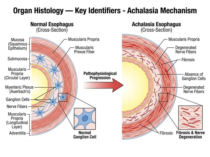 Organ Histology — Key Identifiers diagram
