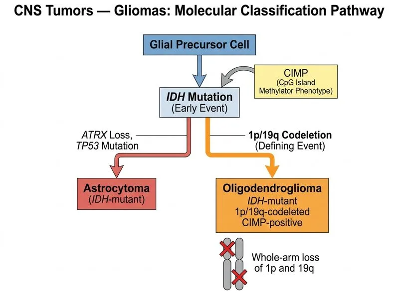 CNS Tumors — Gliomas diagram