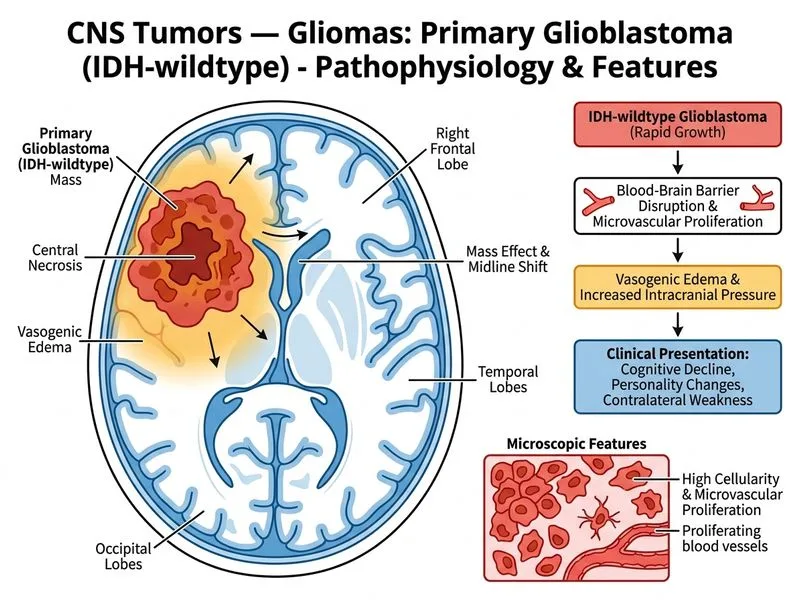 CNS Tumors — Gliomas diagram