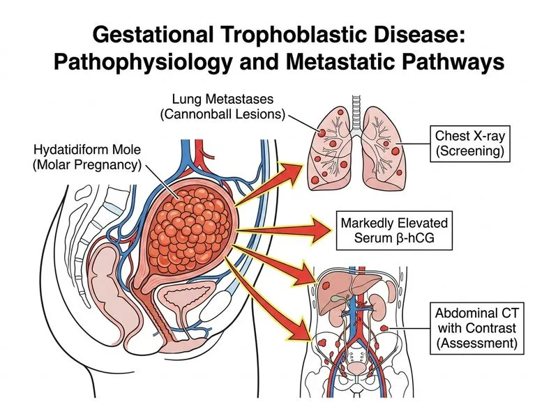 Gestational Trophoblastic Disease diagram