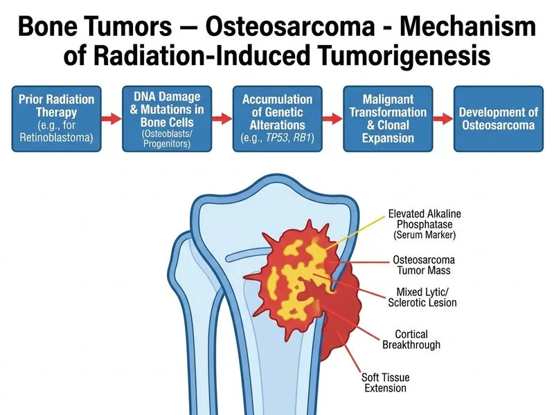 Bone Tumors — Osteosarcoma diagram
