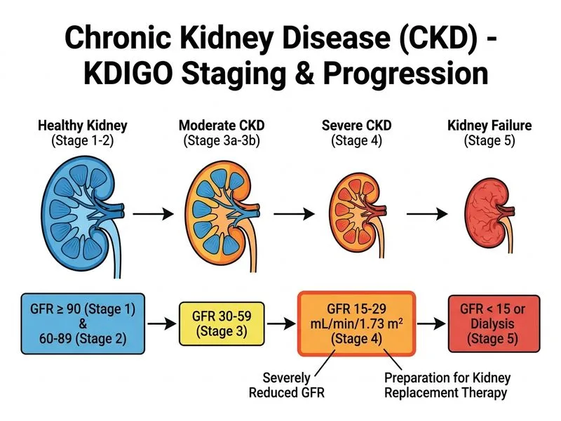Chronic Kidney Disease diagram