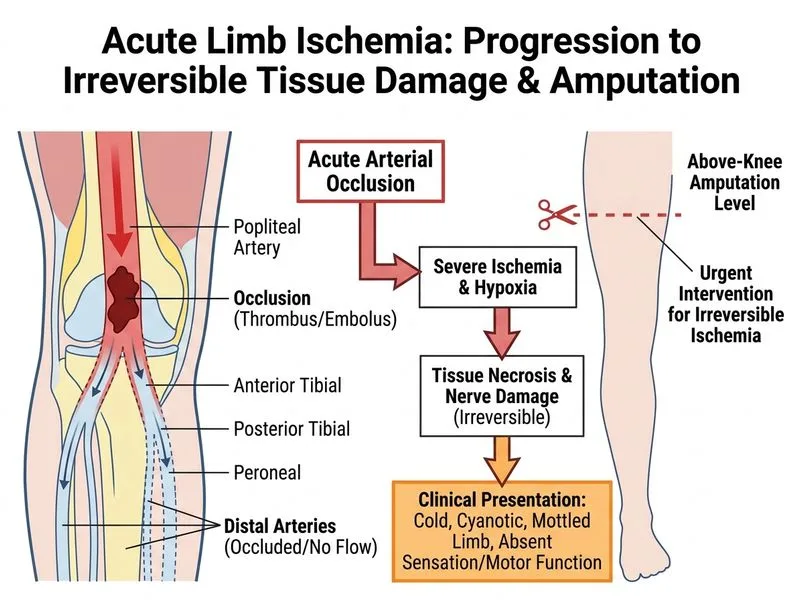Acute Limb Ischemia diagram
