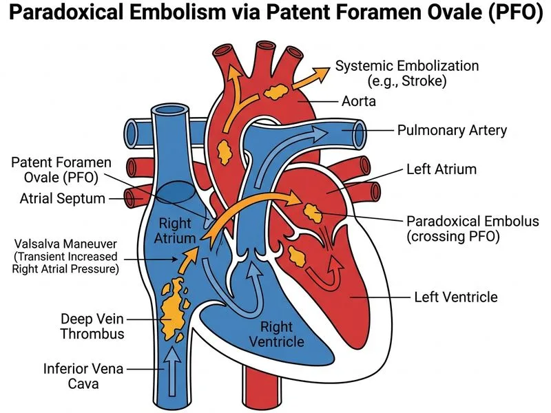 Thrombosis and Embolism diagram