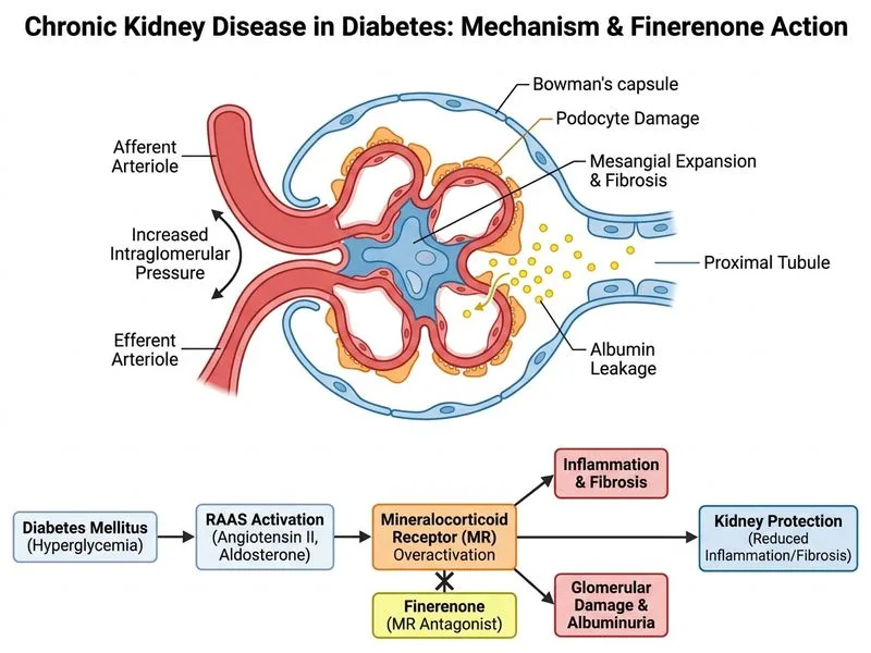Chronic Kidney Disease diagram