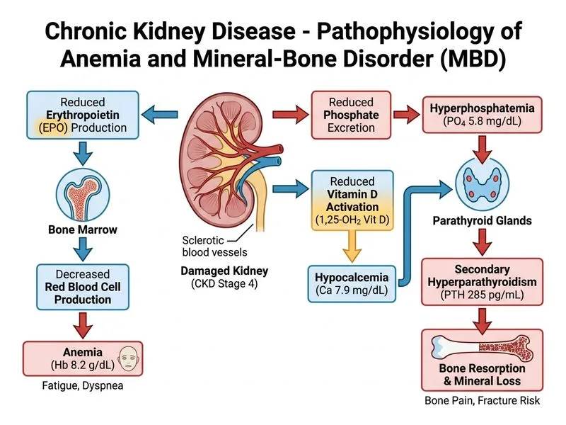 Chronic Kidney Disease diagram