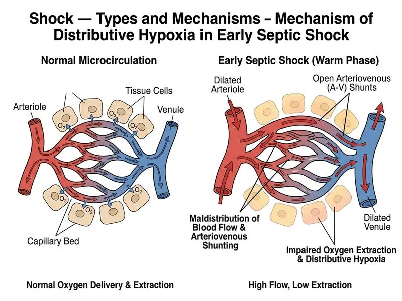 Shock — Types and Mechanisms diagram