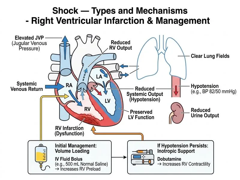 Shock — Types and Mechanisms diagram