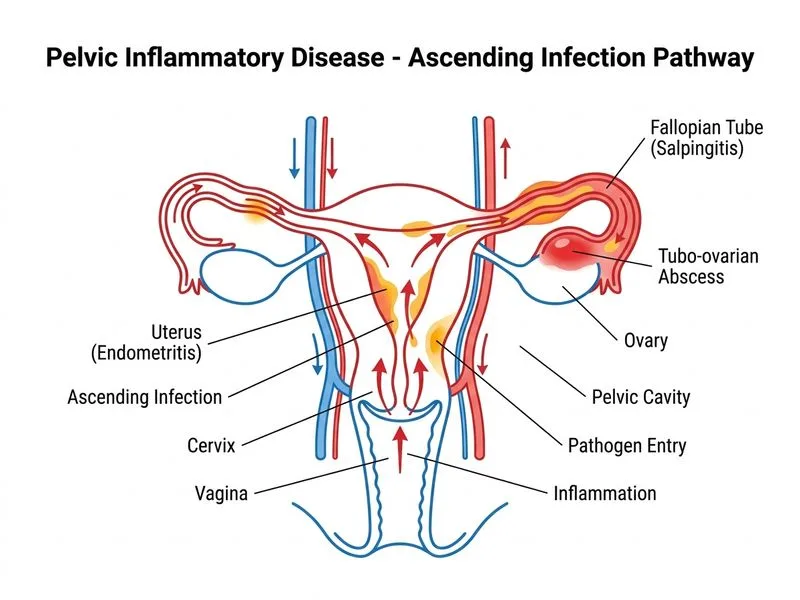 Pelvic Inflammatory Disease diagram