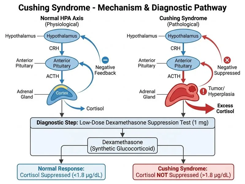 Cushing Syndrome diagram