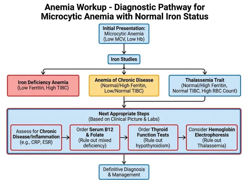Anemia Workup diagram