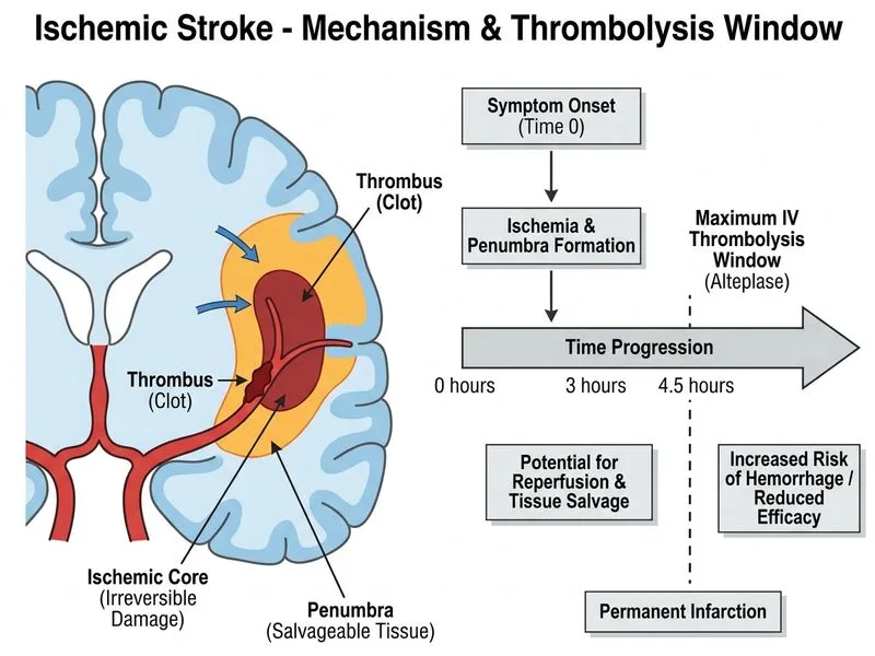 Ischemic Stroke diagram