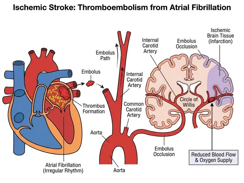 Ischemic Stroke diagram