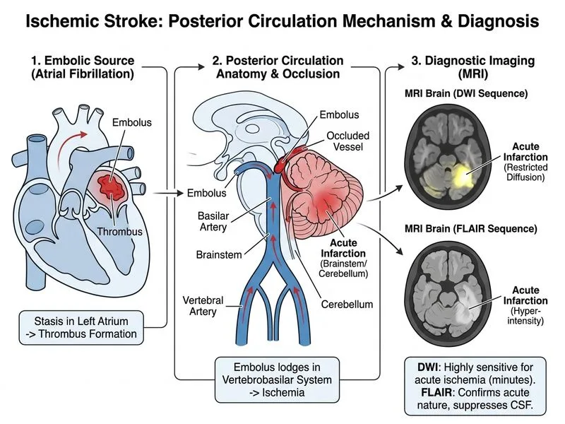 Ischemic Stroke diagram