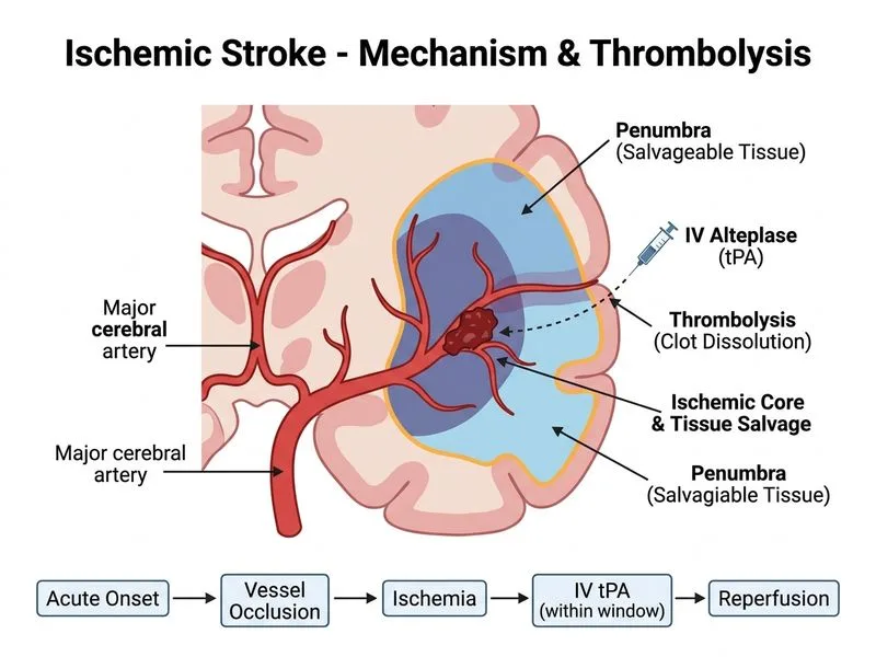 Ischemic Stroke diagram