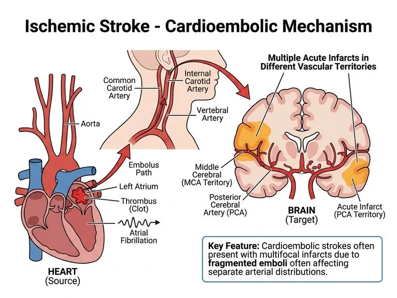 Ischemic Stroke diagram