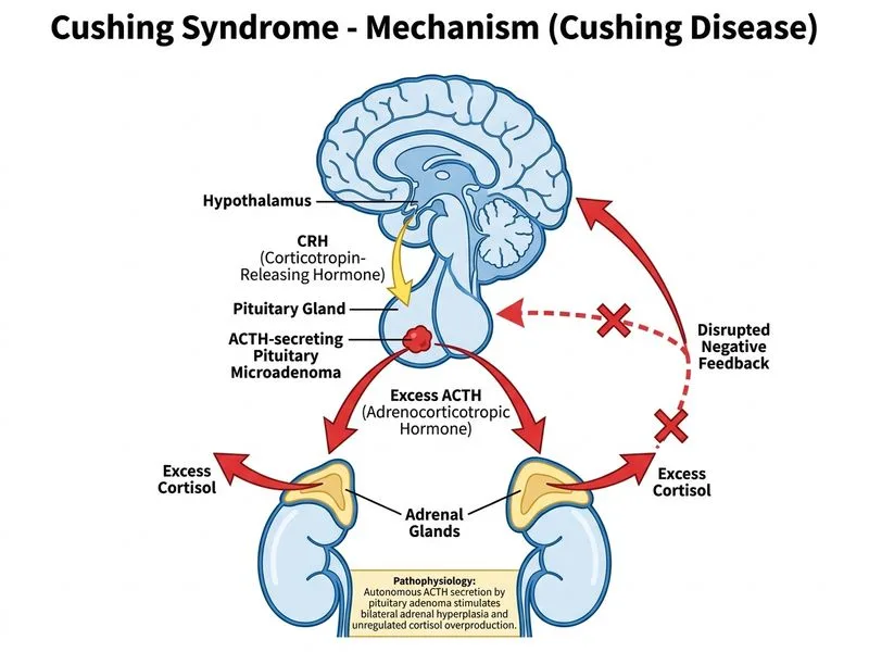 Cushing Syndrome diagram