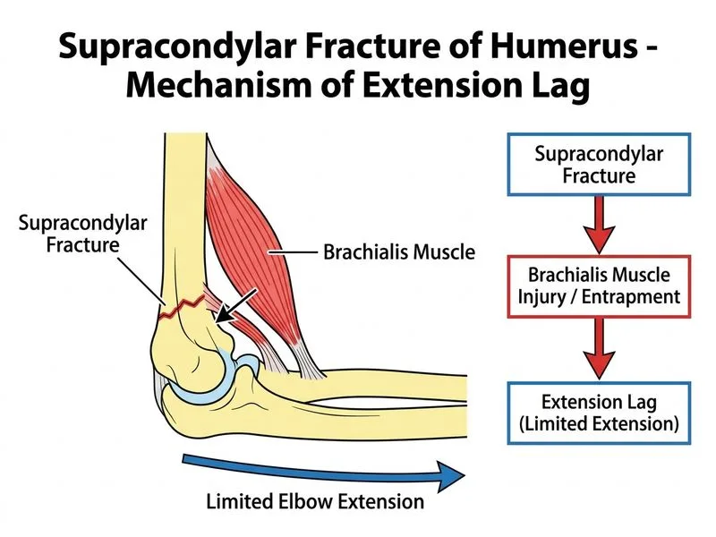Supracondylar Fracture of Humerus diagram