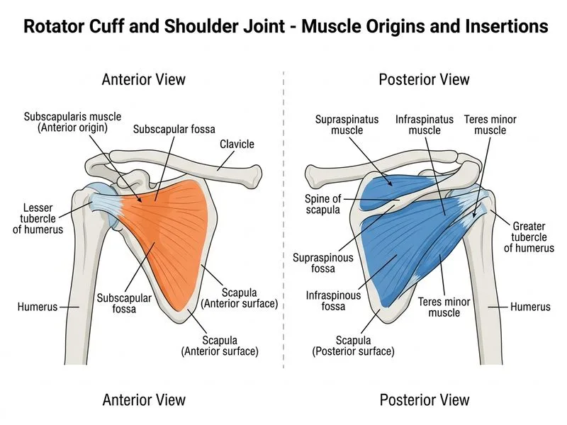 Rotator Cuff and Shoulder Joint diagram