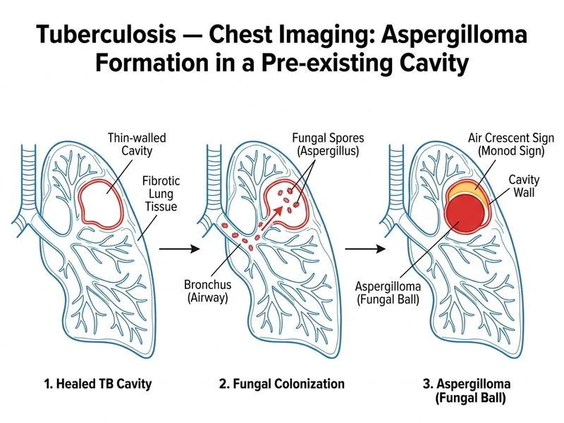 Tuberculosis — Chest Imaging diagram