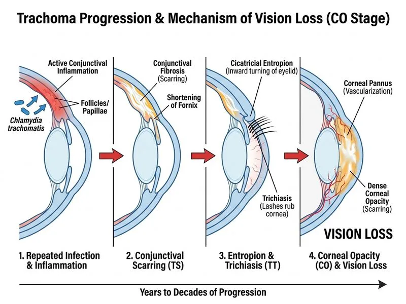Trachoma diagram