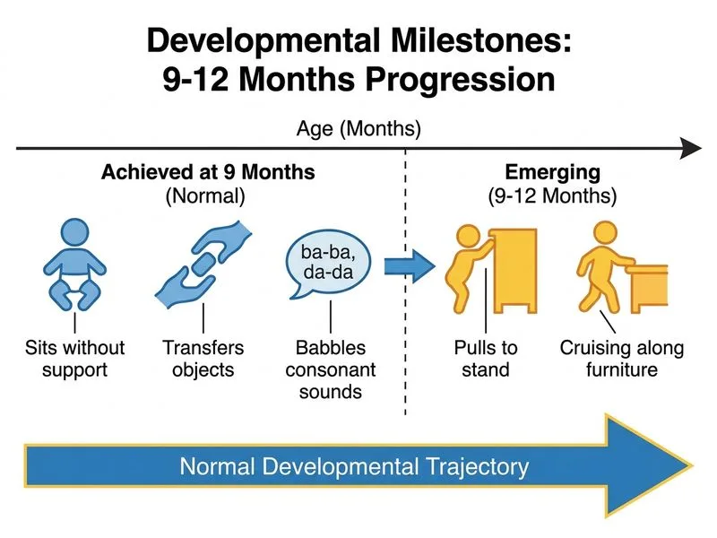 Developmental Milestones diagram