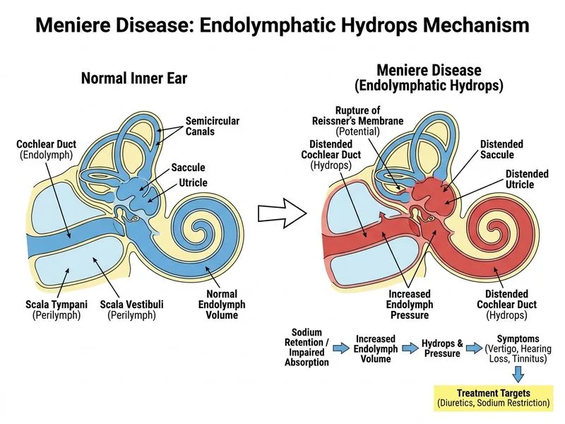 Meniere Disease diagram