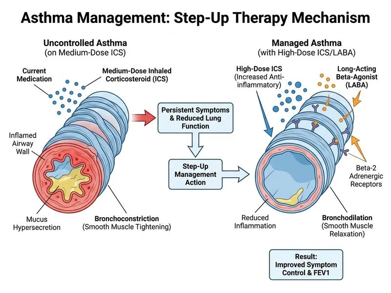 Asthma Management diagram