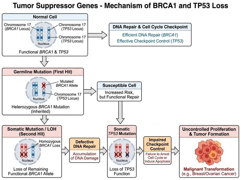 Tumor Suppressor Genes diagram