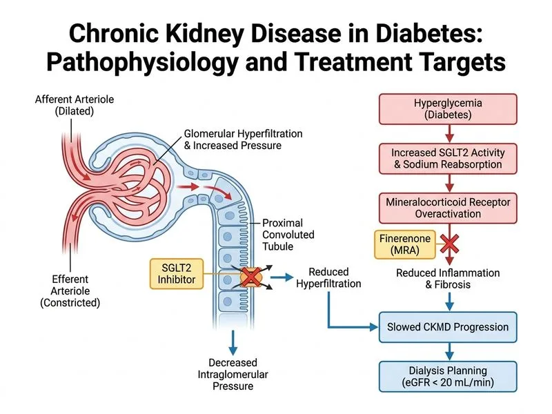 Chronic Kidney Disease diagram