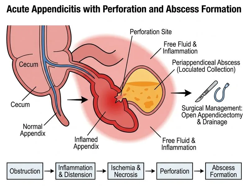 Acute Appendicitis diagram