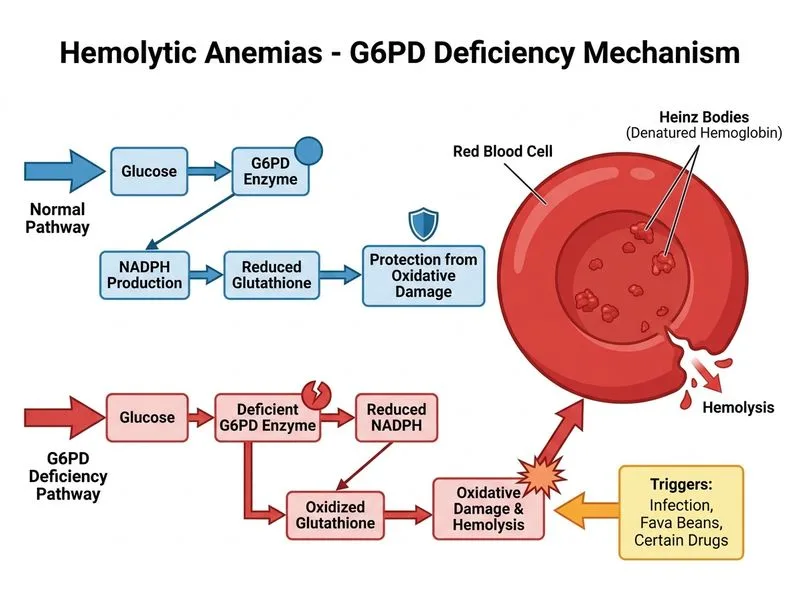 Hemolytic Anemias diagram
