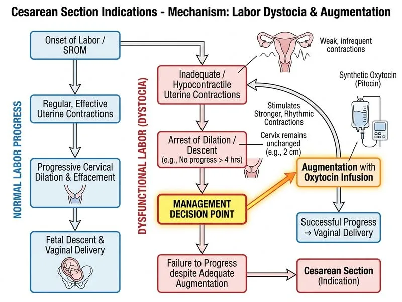 Cesarean Section Indications diagram