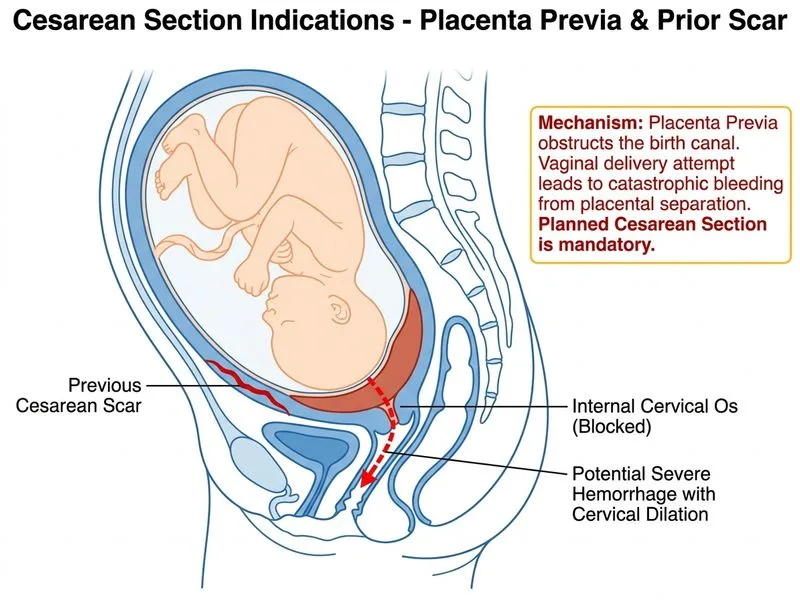 Cesarean Section Indications diagram