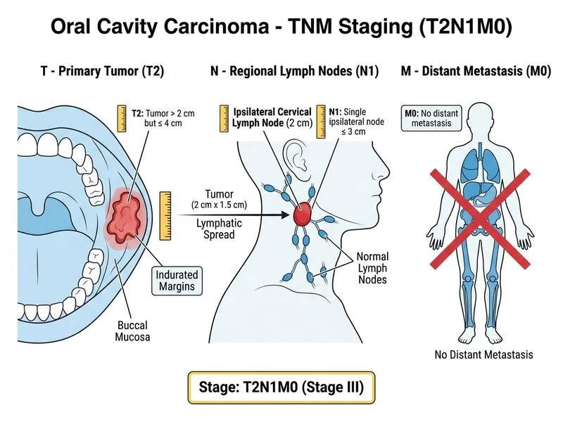Oral Cavity Carcinoma diagram